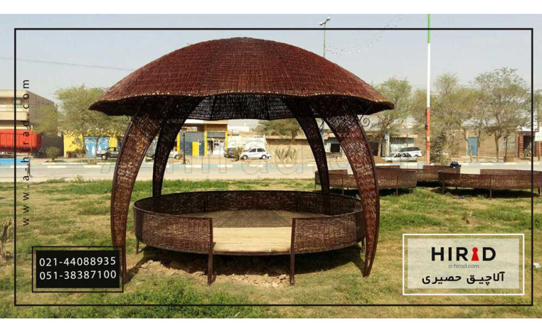 آلاچیق حصیری کد P-02